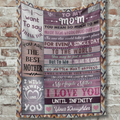 Mom Gift Blanket – From Daughter