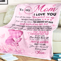 Mom Gift Blanket – From Son