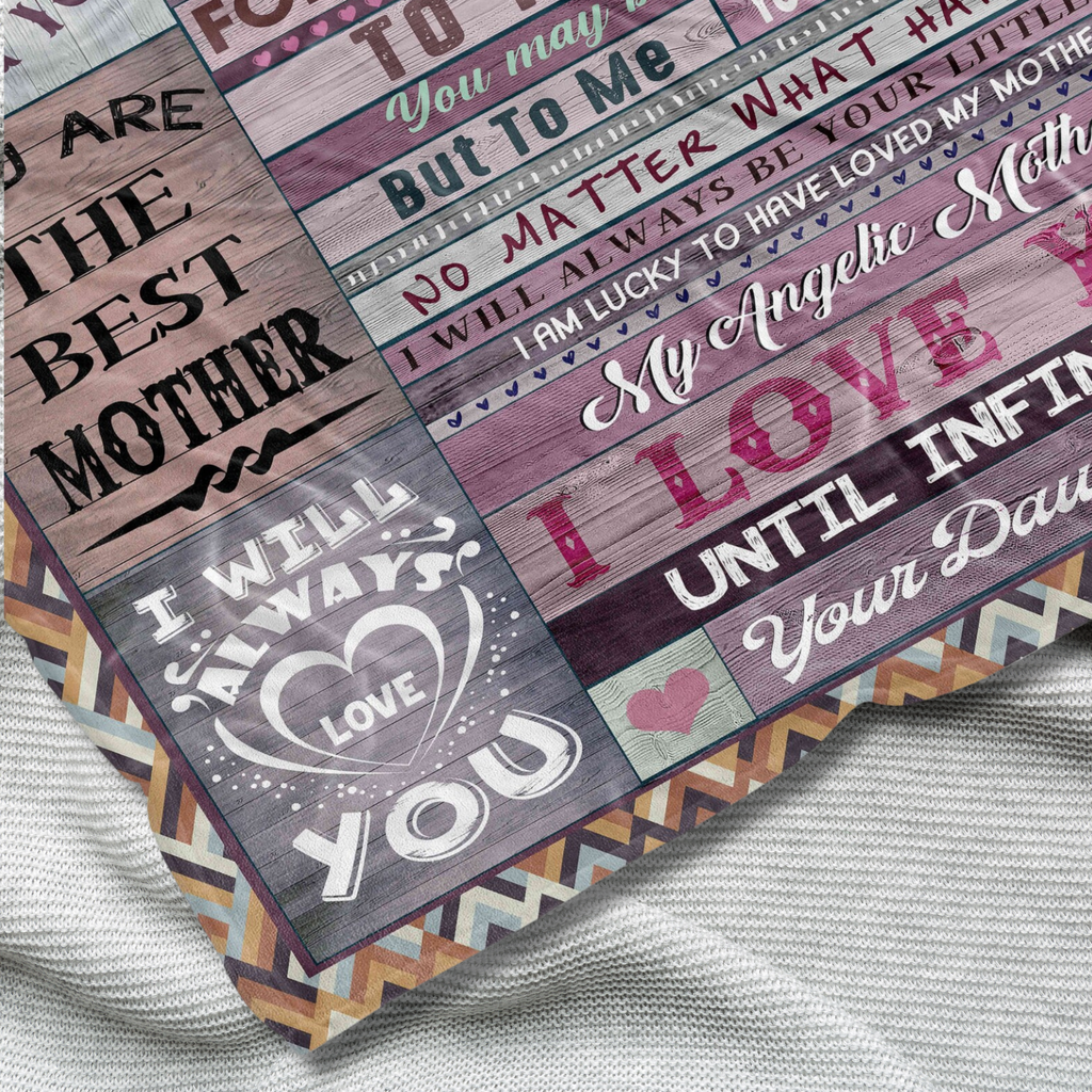 Mom Gift Blanket – From Daughter