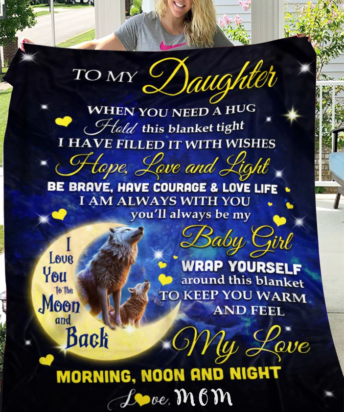 Daughter Gift Blanket – A Warm Reminder from Mom