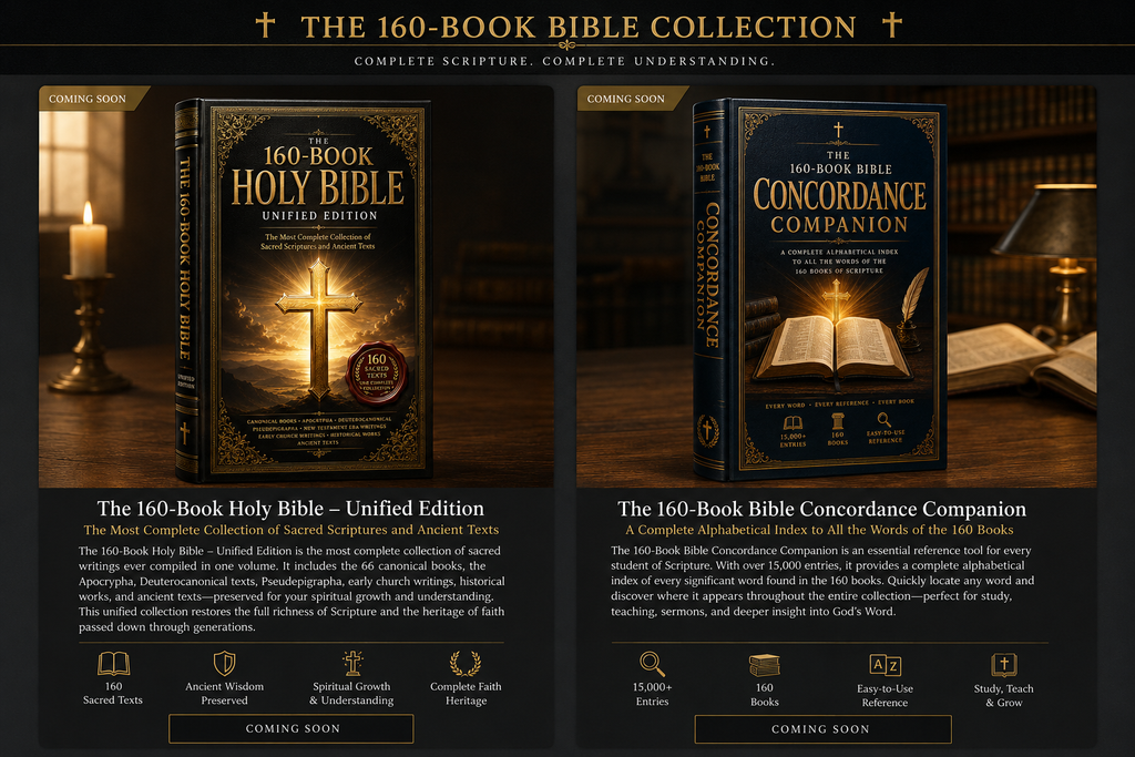The 160-Book Holy Bible — Unified Edition