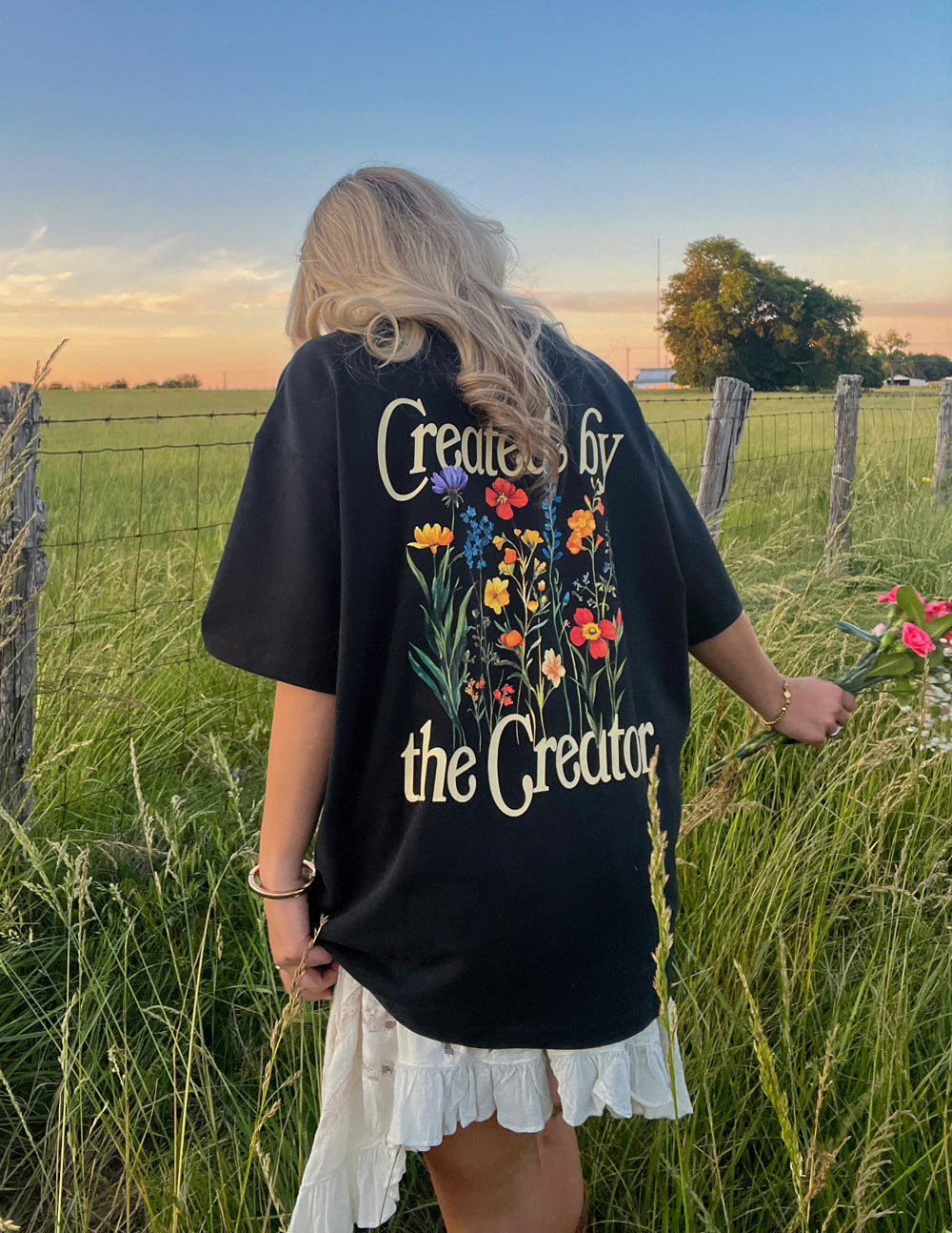 Created by the Creator — Colossians 1:16 Christian Tee