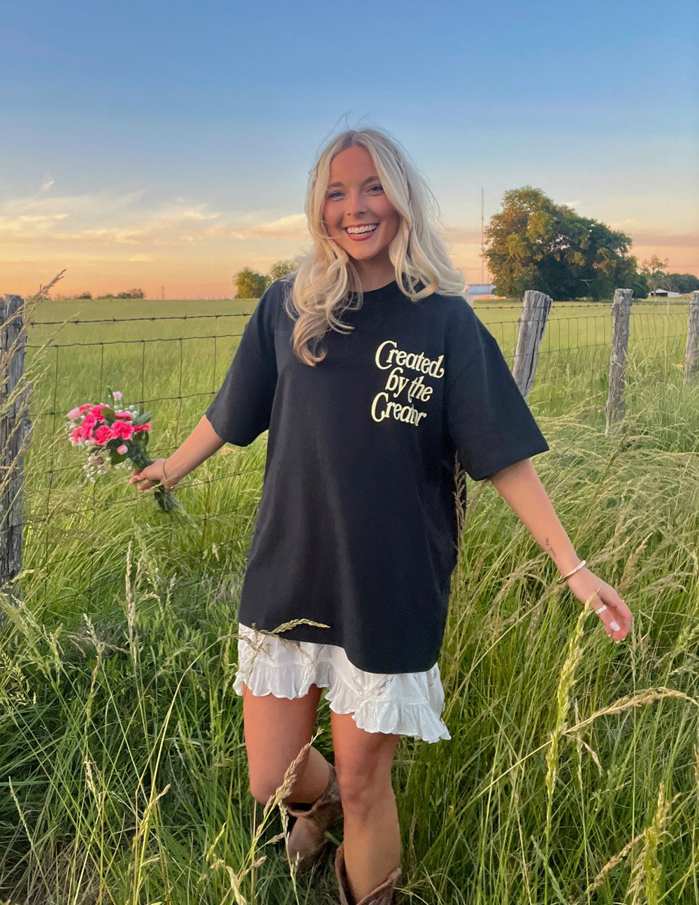 Created by the Creator — Colossians 1:16 Christian Tee