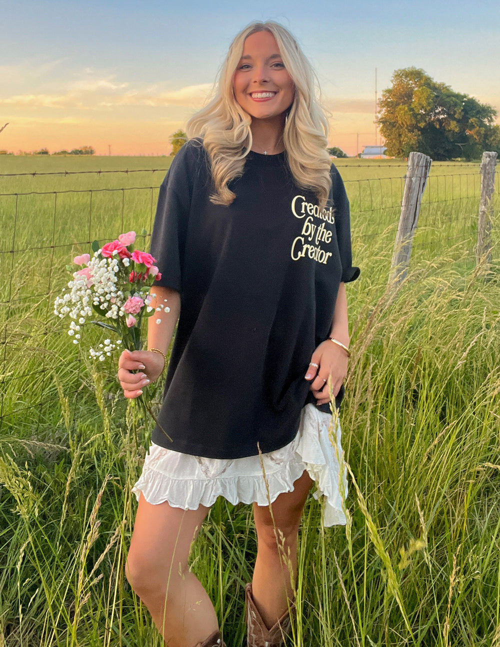 Created by the Creator — Colossians 1:16 Christian Tee