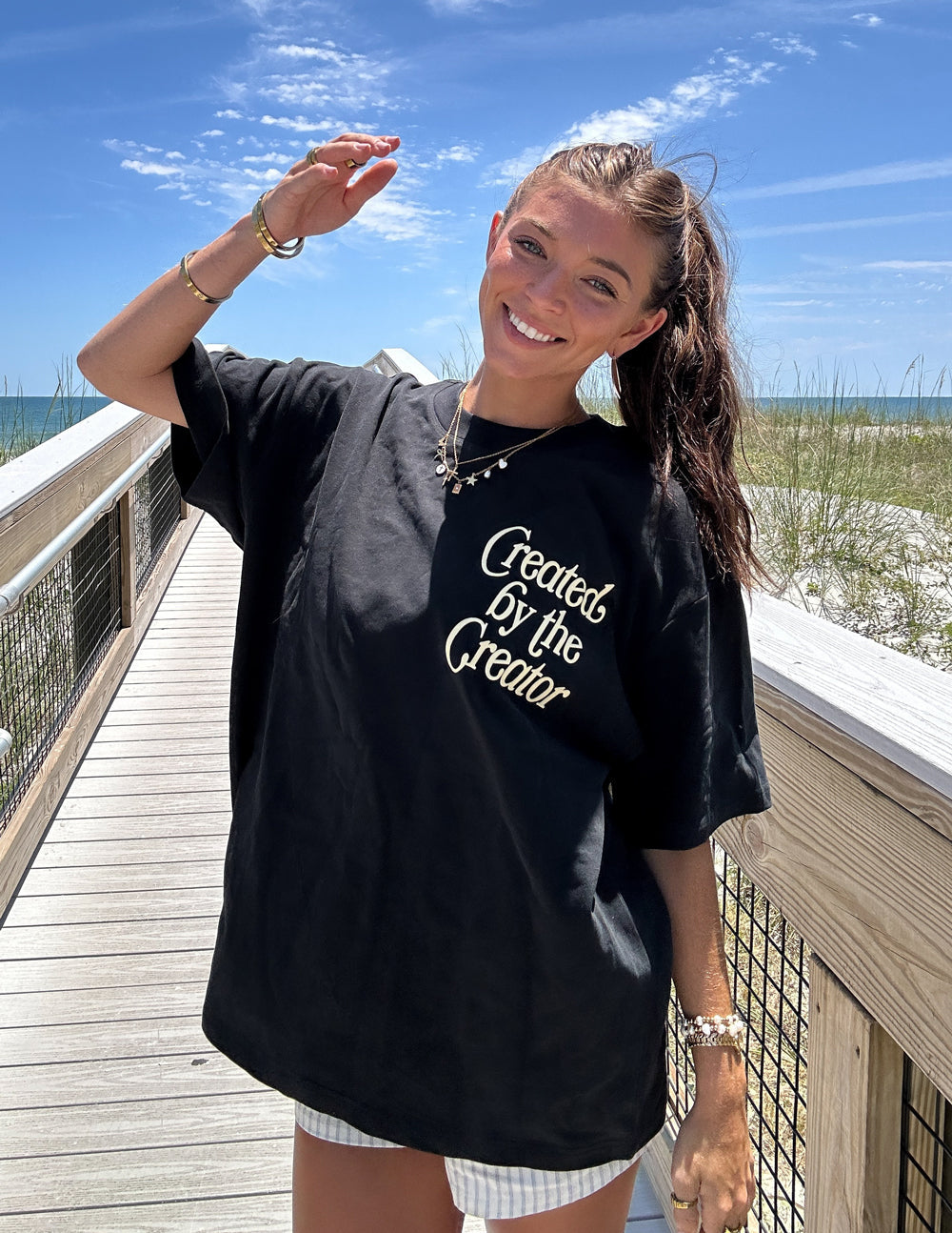 Created by the Creator — Colossians 1:16 Christian Tee