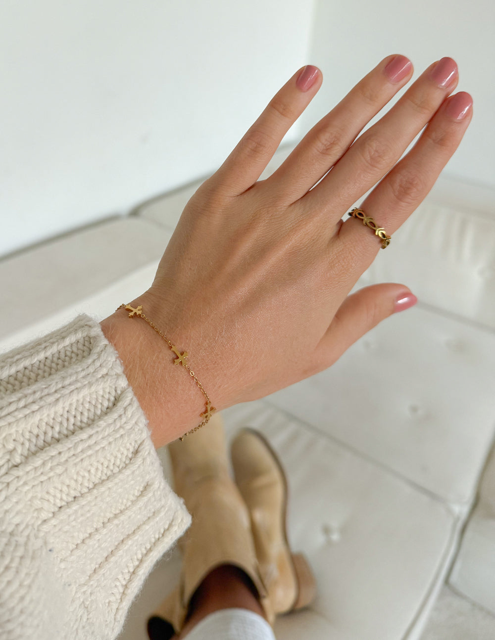 Cross Link Bracelet — Christian Faith