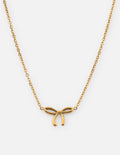 Dainty Bow Necklace — Faith & Grace
