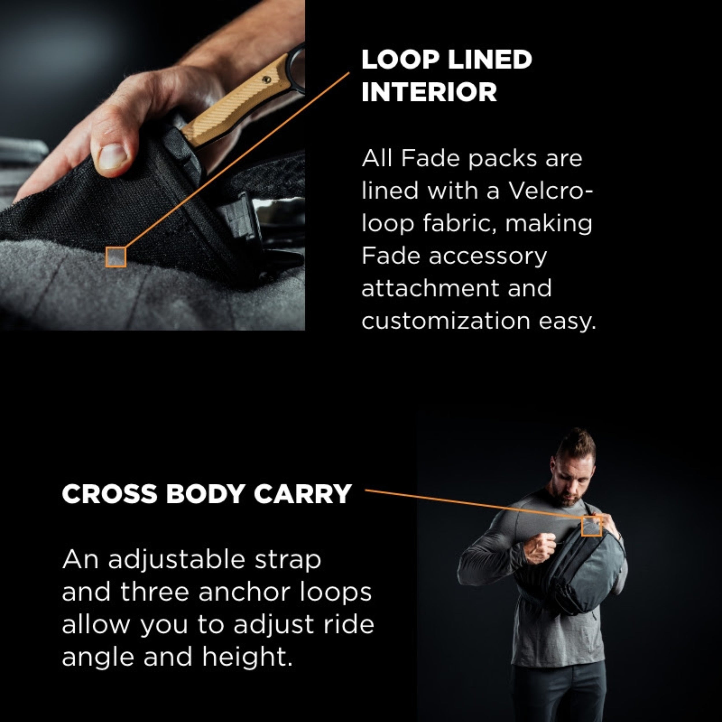 Eberlestock Fade Sling EDC Bag with CCW Pocket