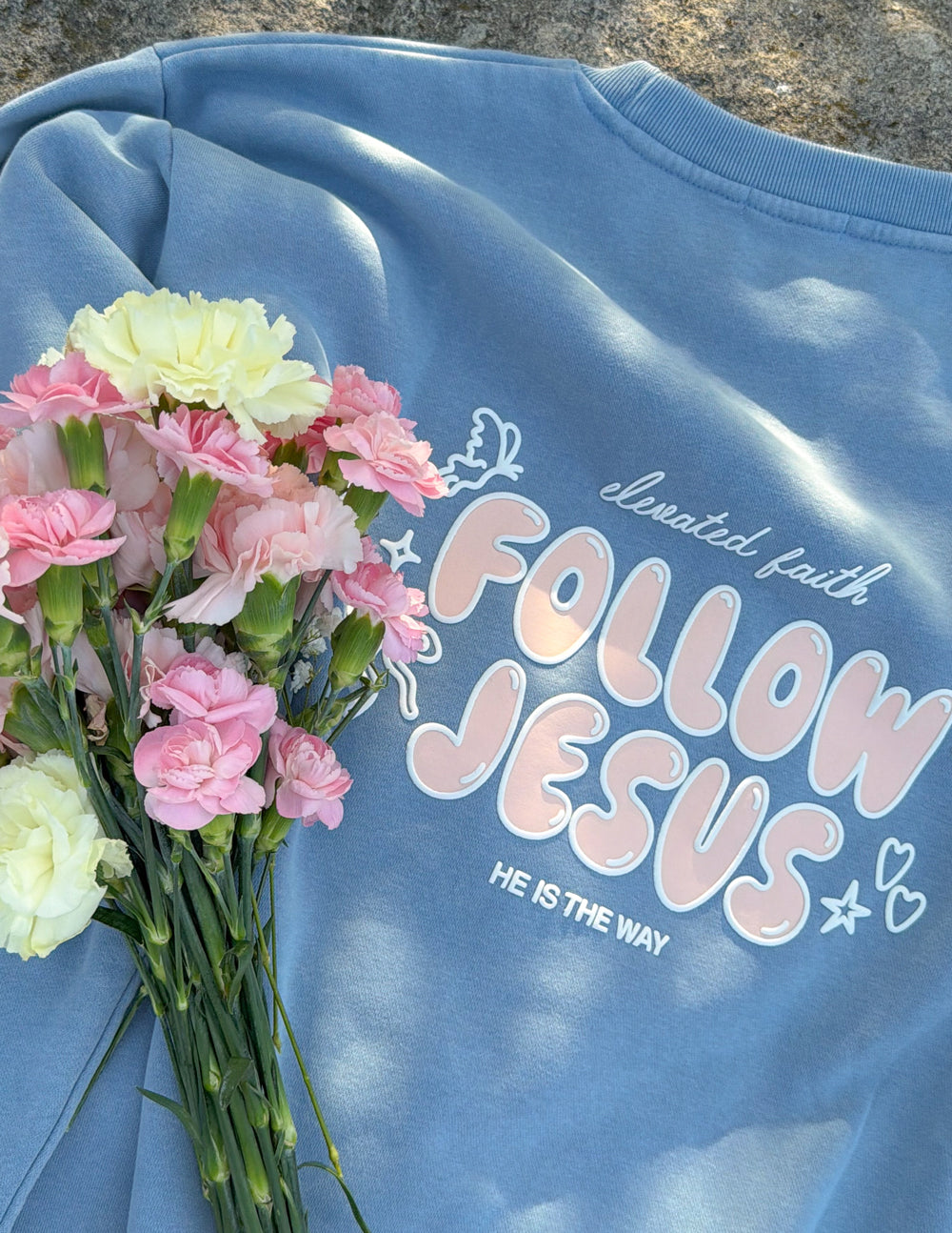 Follow Jesus — John 1:51 Crewneck Sweatshirt