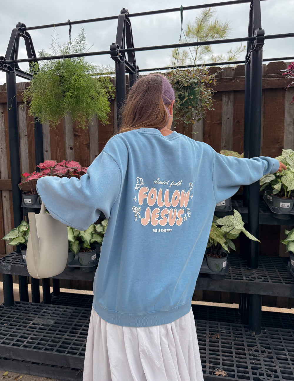 Follow Jesus — John 1:51 Crewneck Sweatshirt