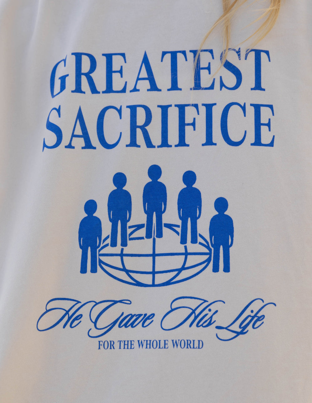 Greatest Sacrifice — Christian Long-Sleeve Tee
