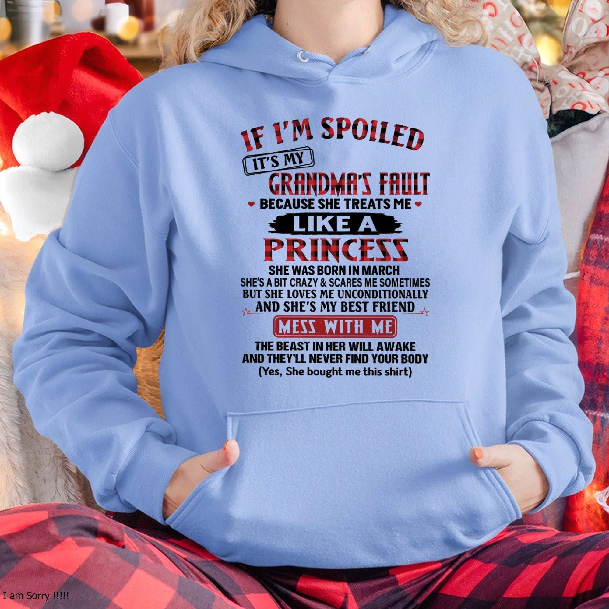 Granddaughter Gift – Spoiled by Grandma T-Shirt