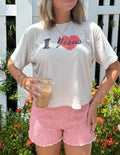 I Love Jesus — Cropped Women's Tee