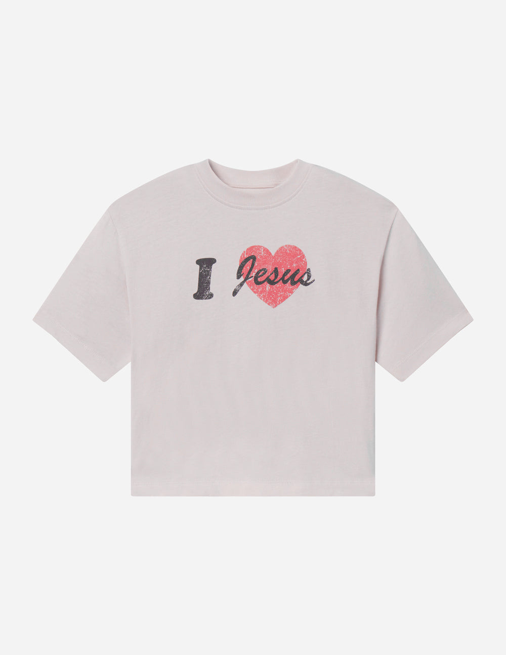 I Love Jesus — Cropped Women's Tee
