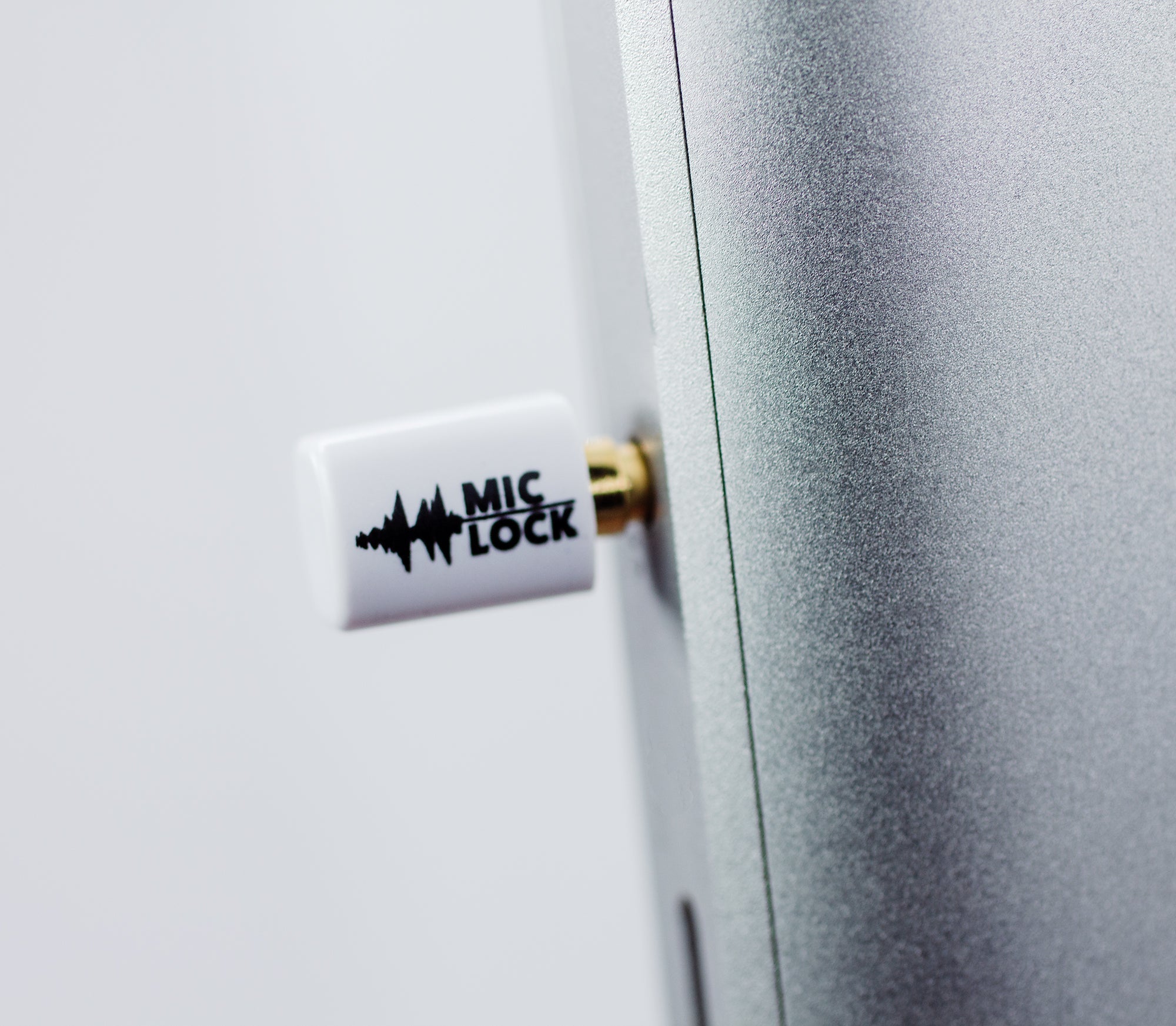 Mic-Lock 3.5mm Mini Microphone Blocker – White