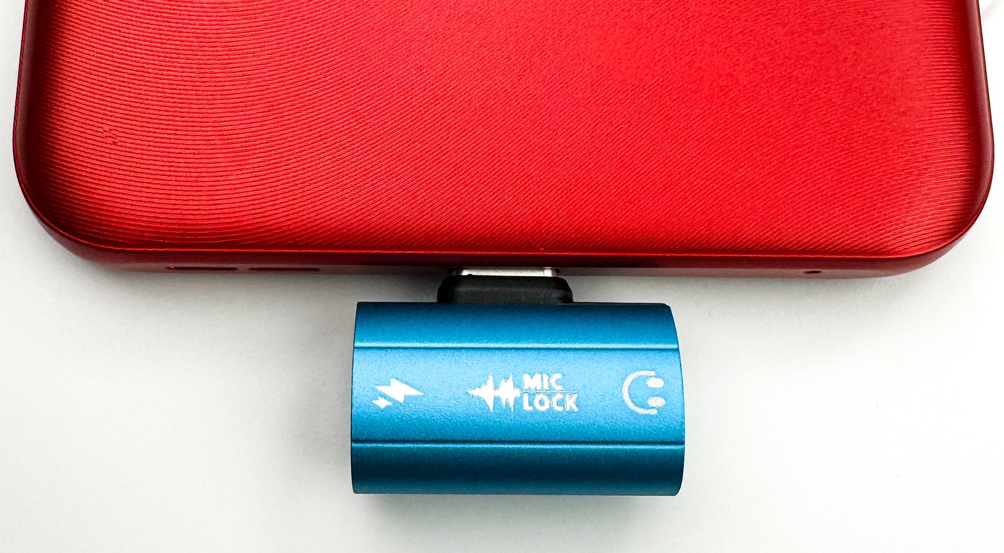 Mic-Lock USB-C SoundPass Microphone Blocker – Blue