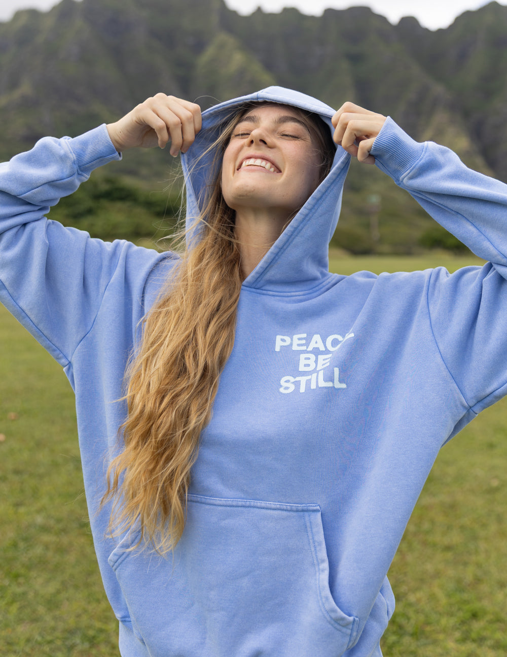 Peace Be Still — Mark 4:39 Christian Hoodie