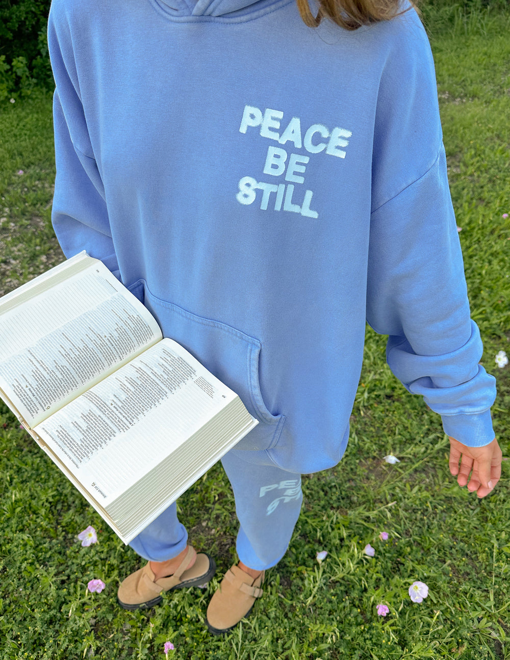 Peace Be Still — Mark 4:39 Christian Hoodie