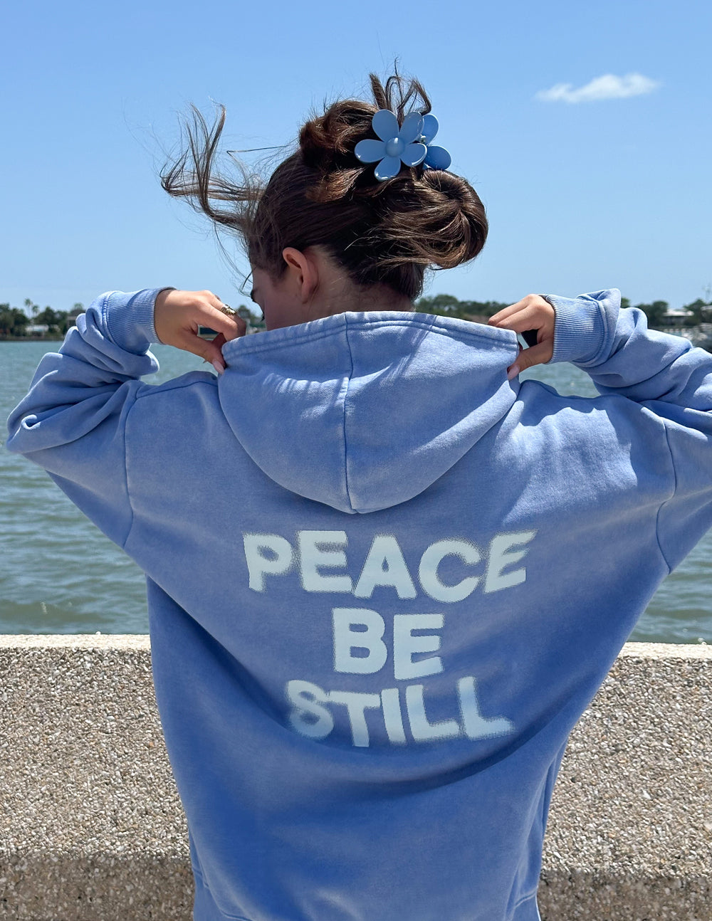 Peace Be Still — Mark 4:39 Christian Hoodie