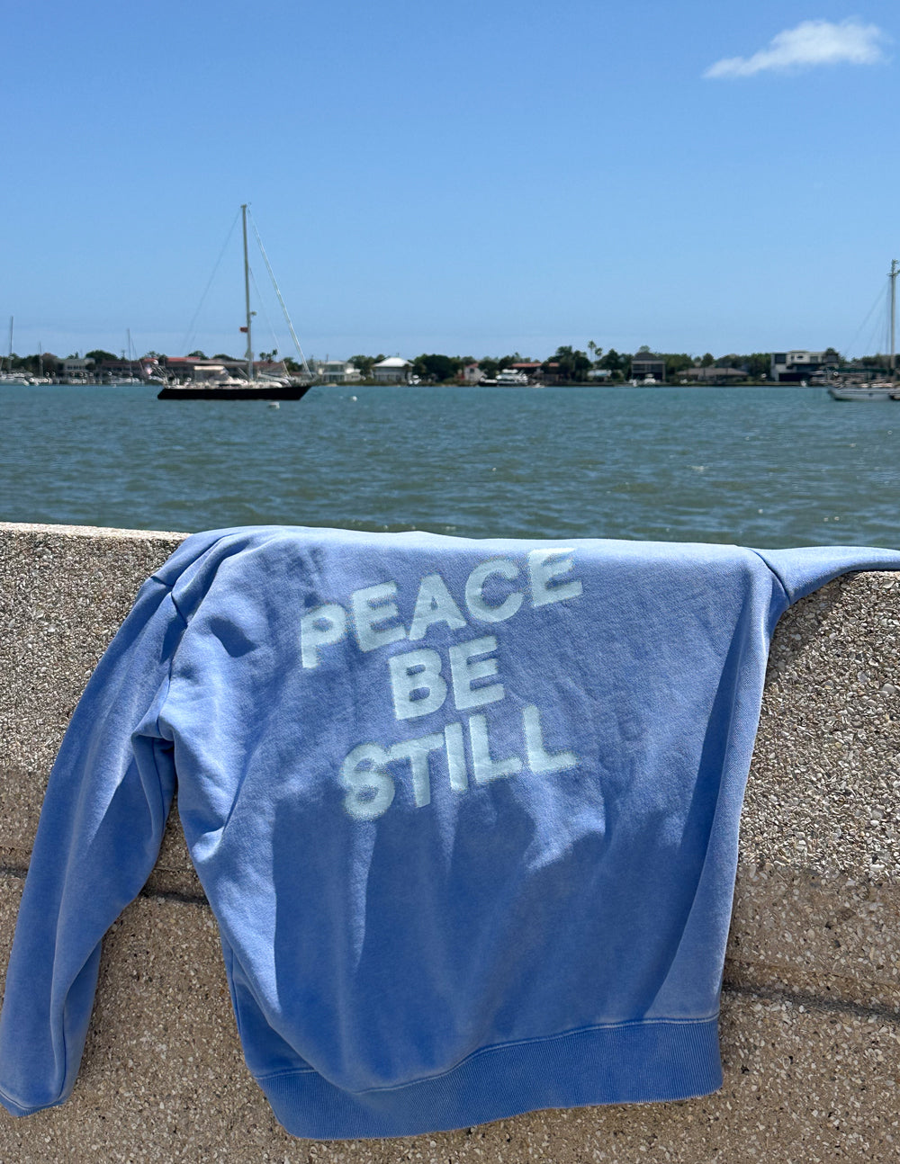 Peace Be Still — Mark 4:39 Christian Hoodie