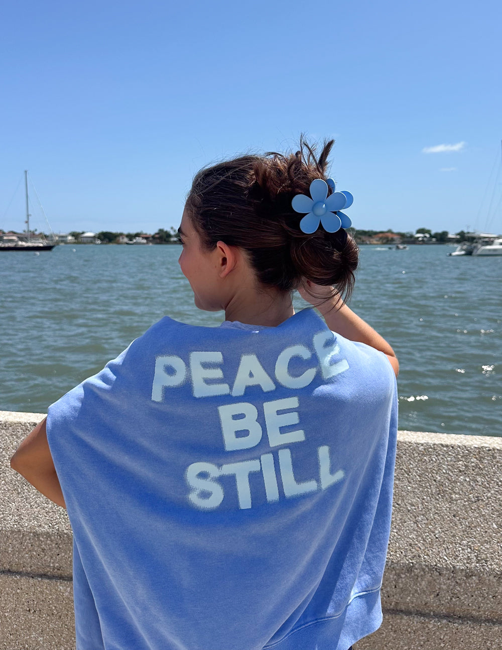 Peace Be Still — Mark 4:39 Christian Hoodie