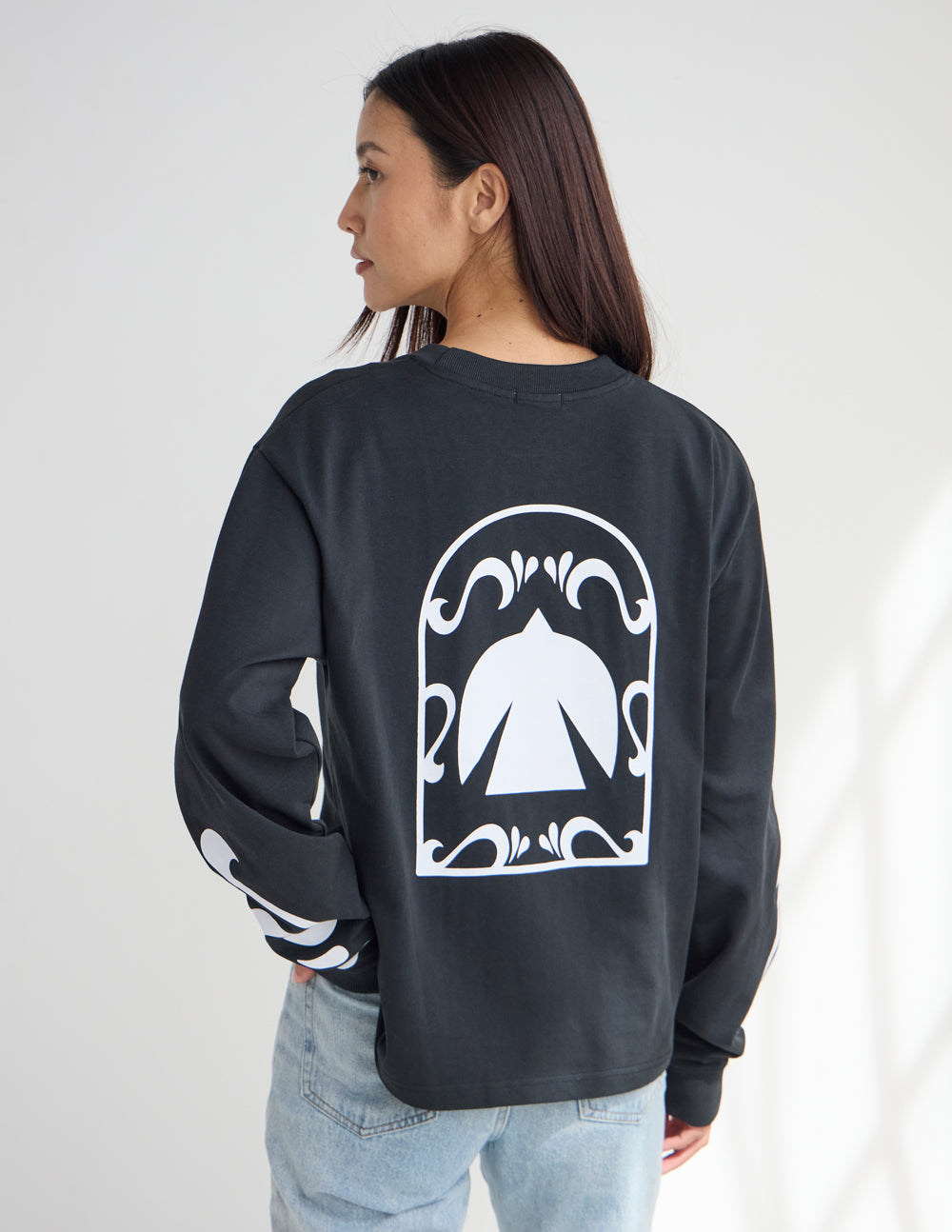 The Spirit Is Moving — Heavyweight Long-Sleeve Tee