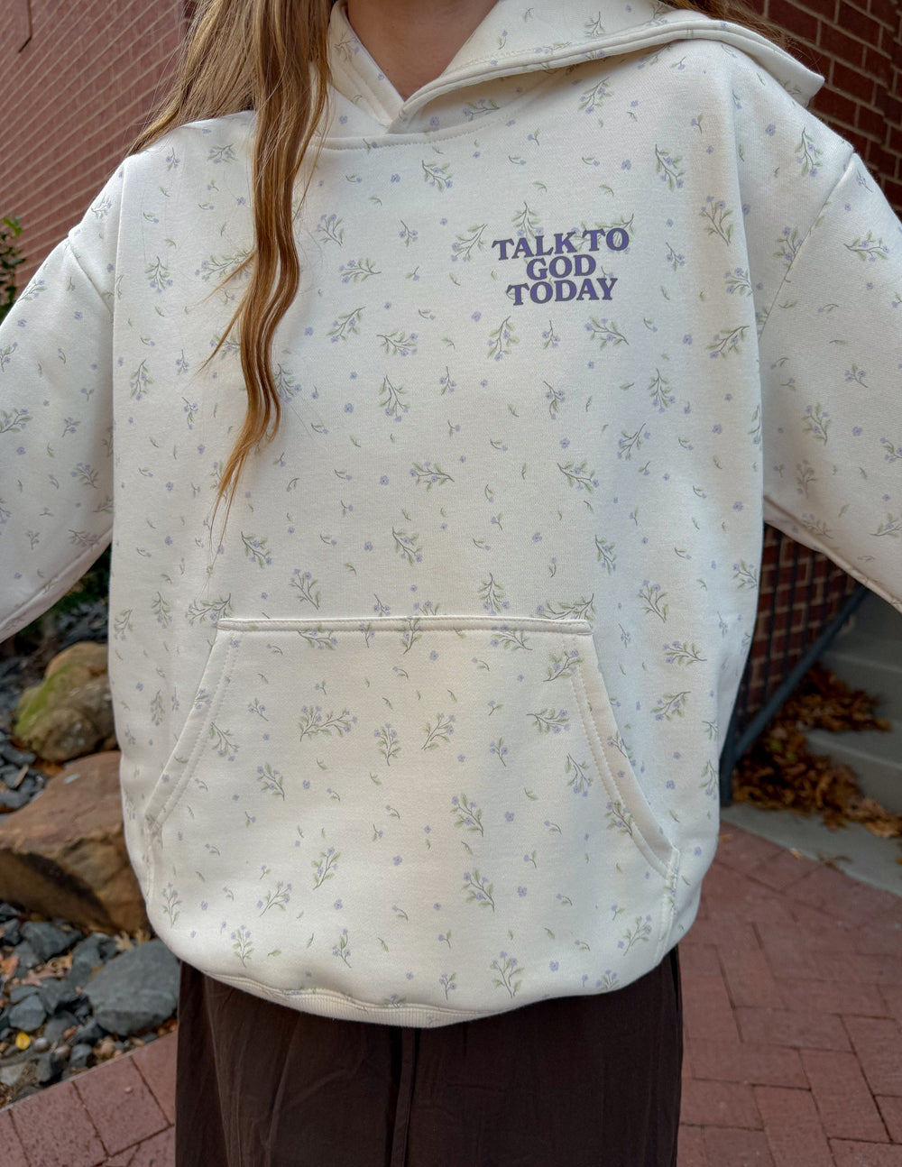 Talk to God — Wildflower Hoodie