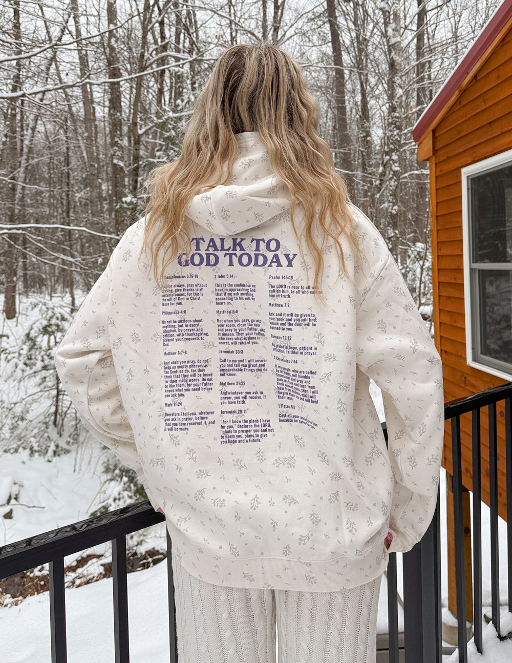 Talk to God — Wildflower Hoodie