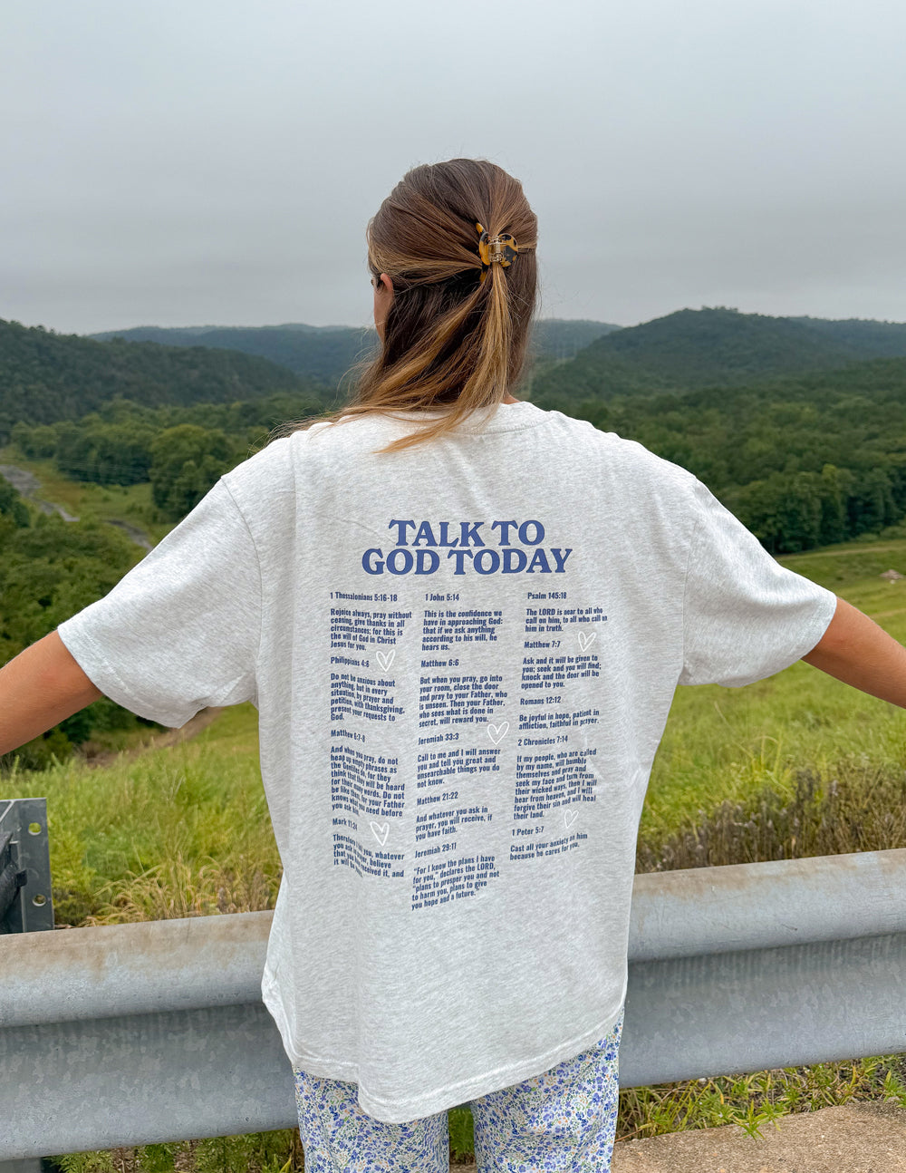 Talk to God — Psalm 145:18 Christian Tee