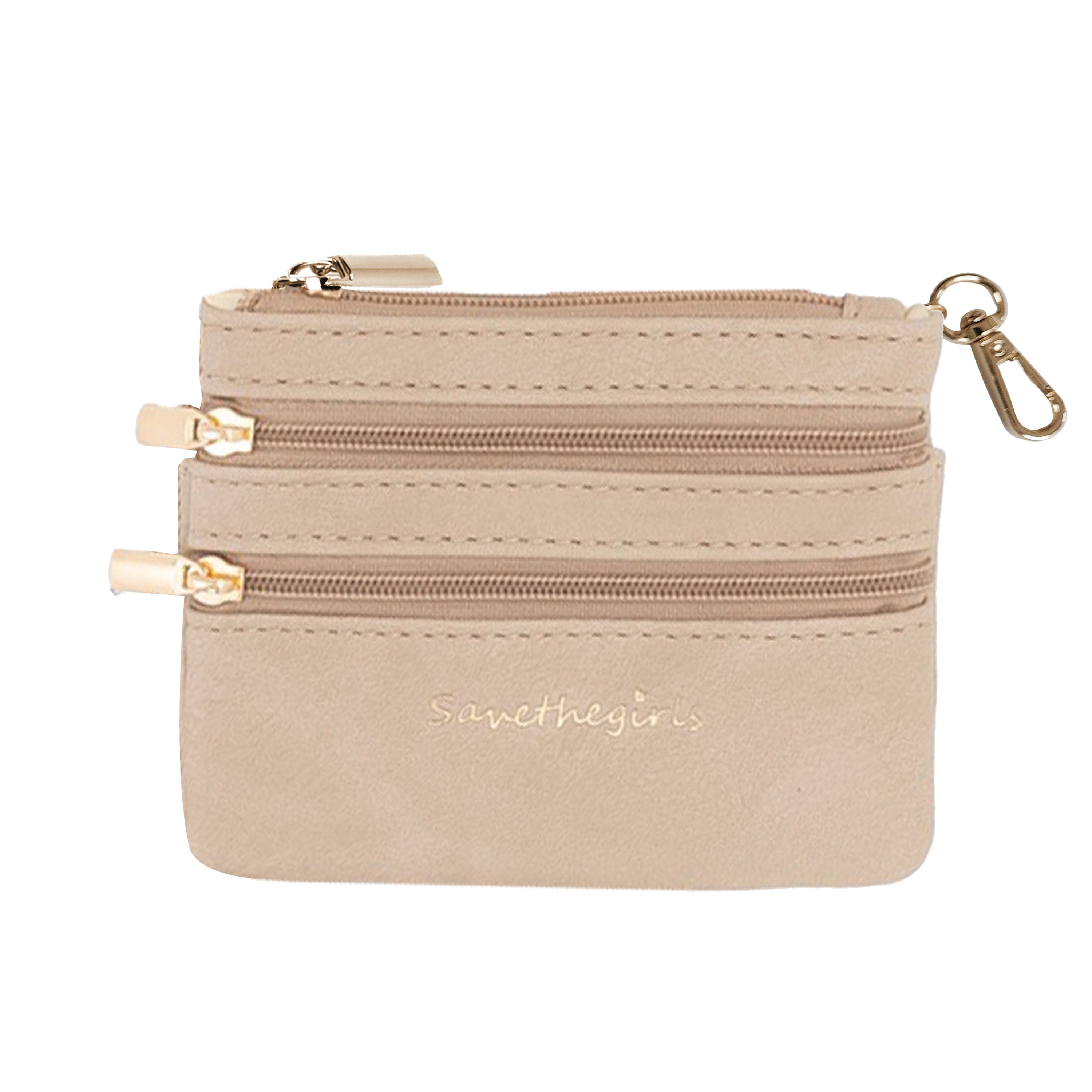 3-Pack Zippered Pouches