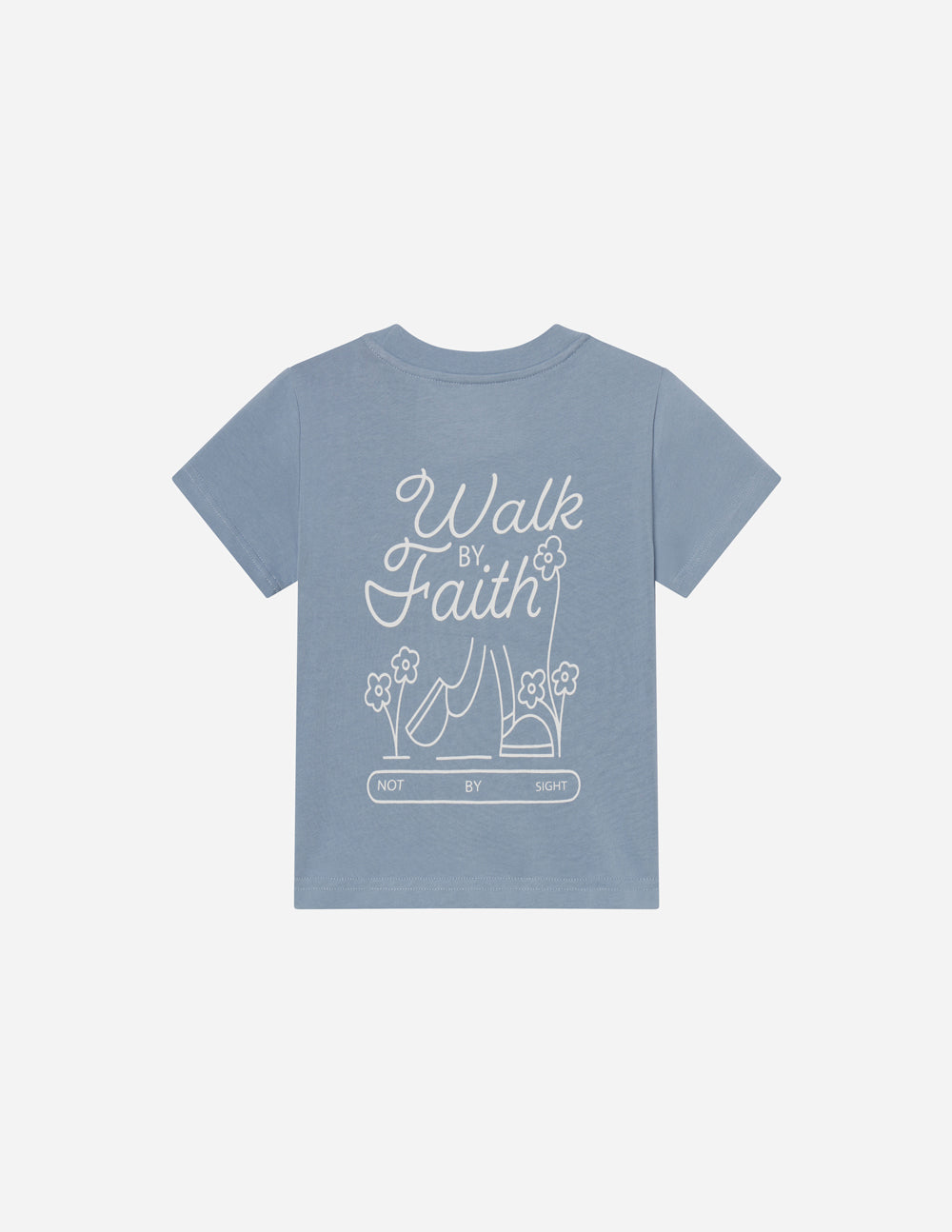 Walk by Faith — Kids Christian Tee