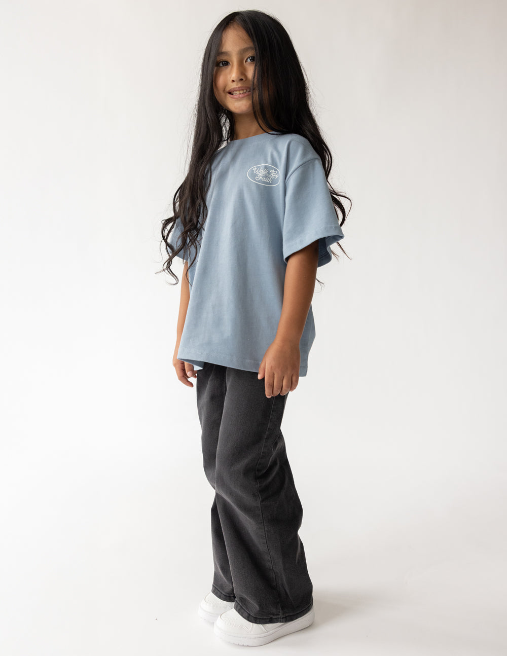 Walk by Faith — Kids Christian Tee