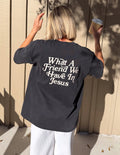 What a Friend in Jesus — Heavyweight Christian Tee
