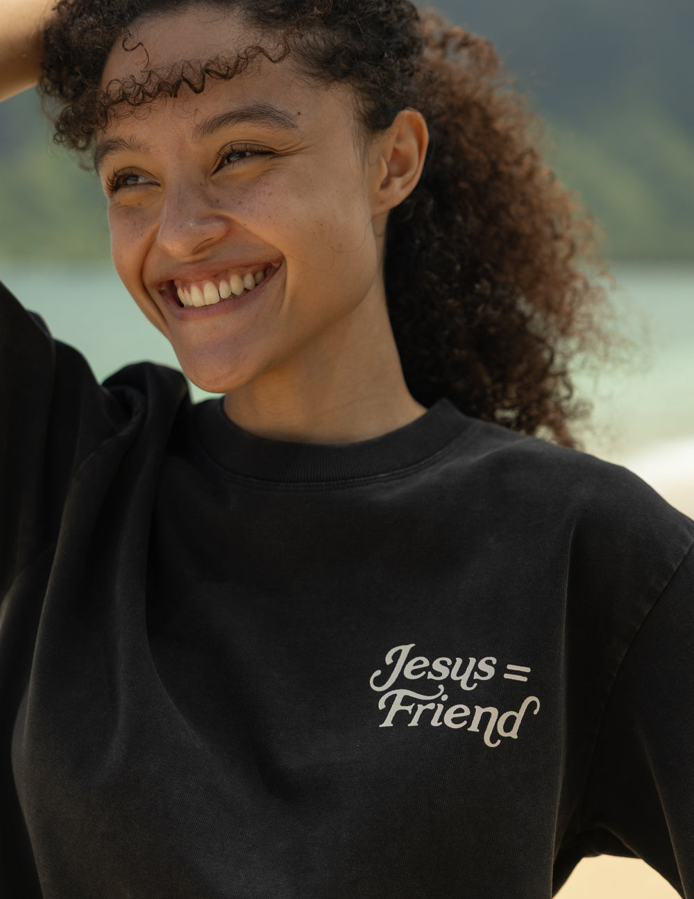 What a Friend in Jesus — Heavyweight Christian Tee