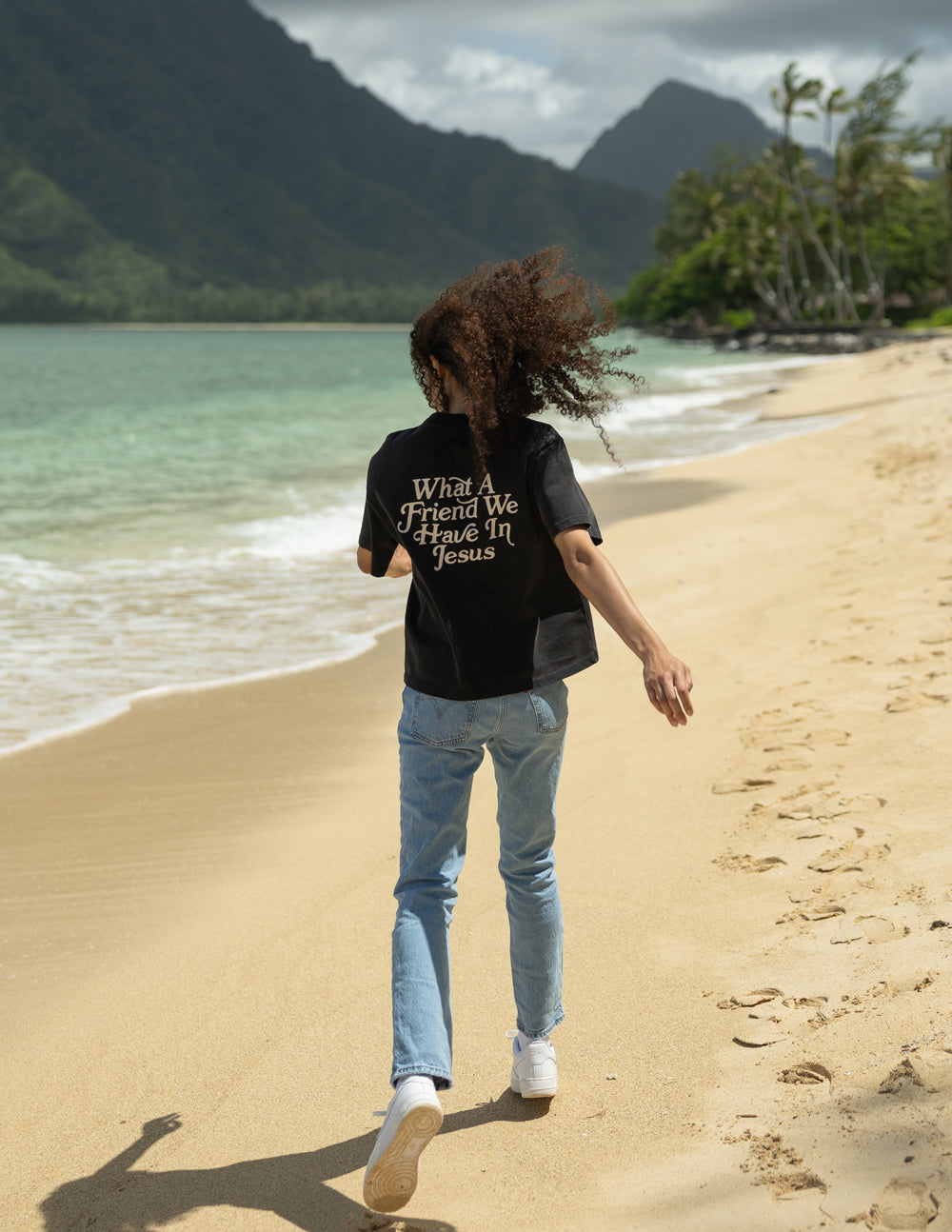 What a Friend in Jesus — Heavyweight Christian Tee