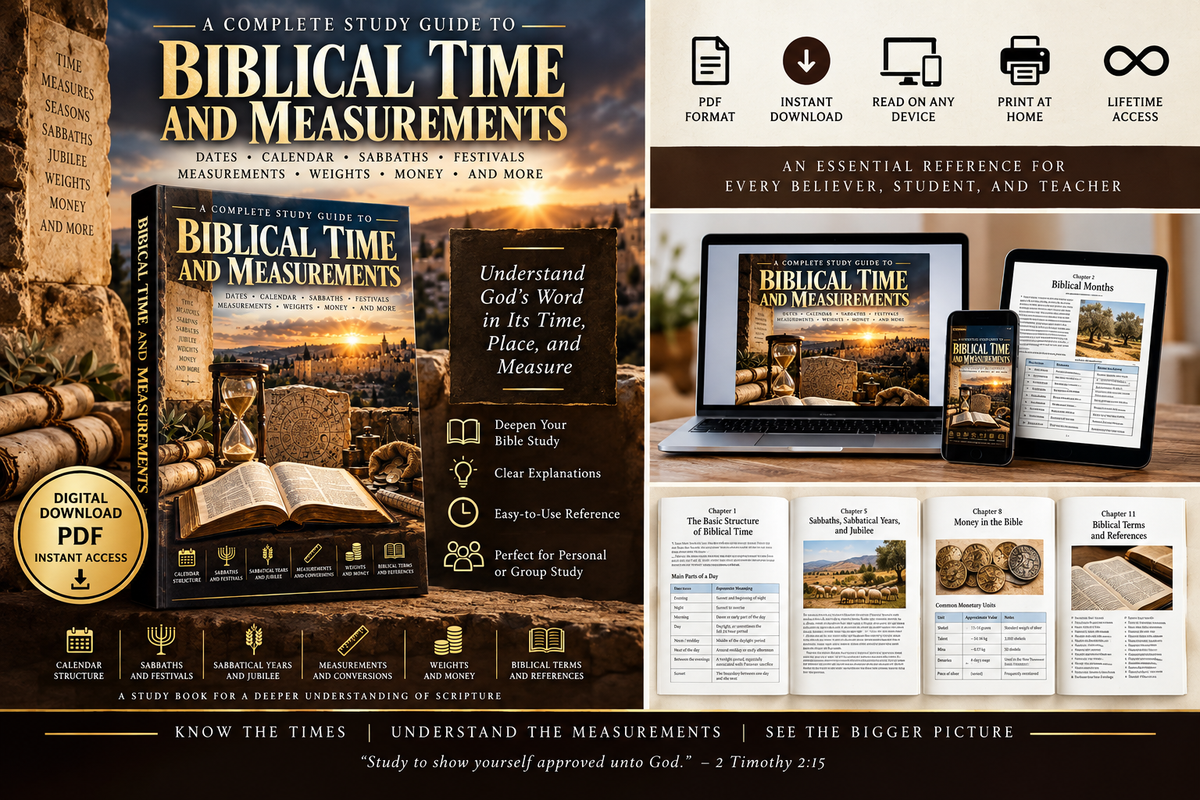 Digital study book mockup showing the cover and study pages