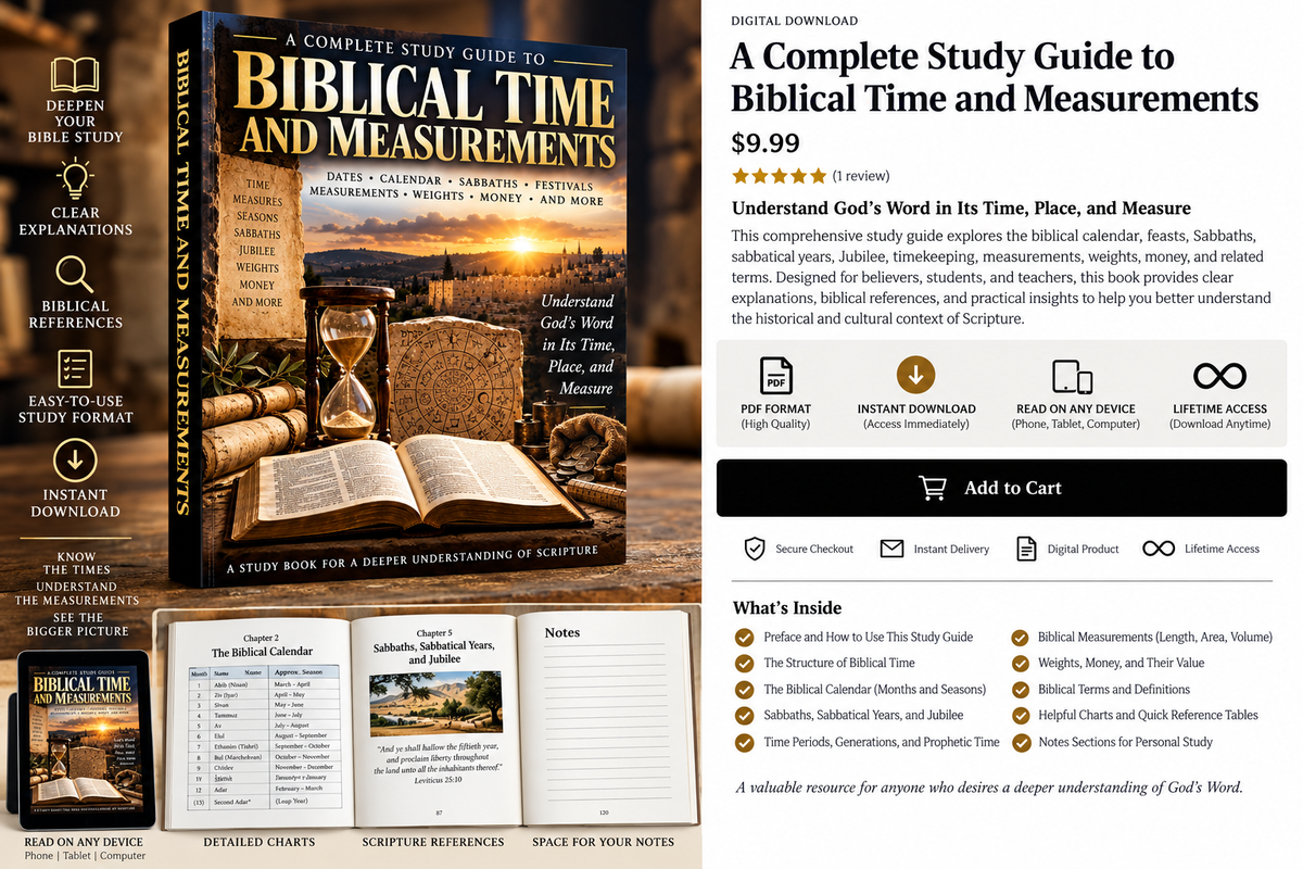 Digital study book mockup showing the guide on multiple devices and inside pages