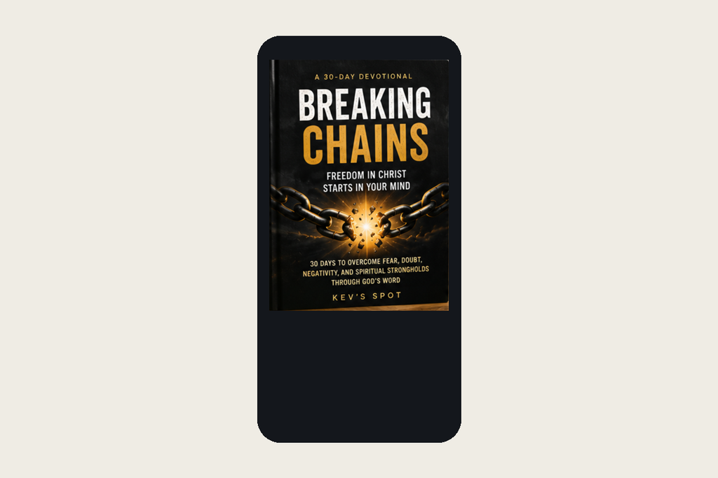 Breaking Chains devotional on phone