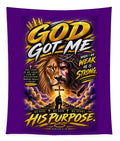 God Got Me — Faith & Purpose Christian Tapestry