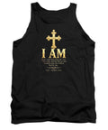 Golden Cross — Biblical Quote Women's Tank