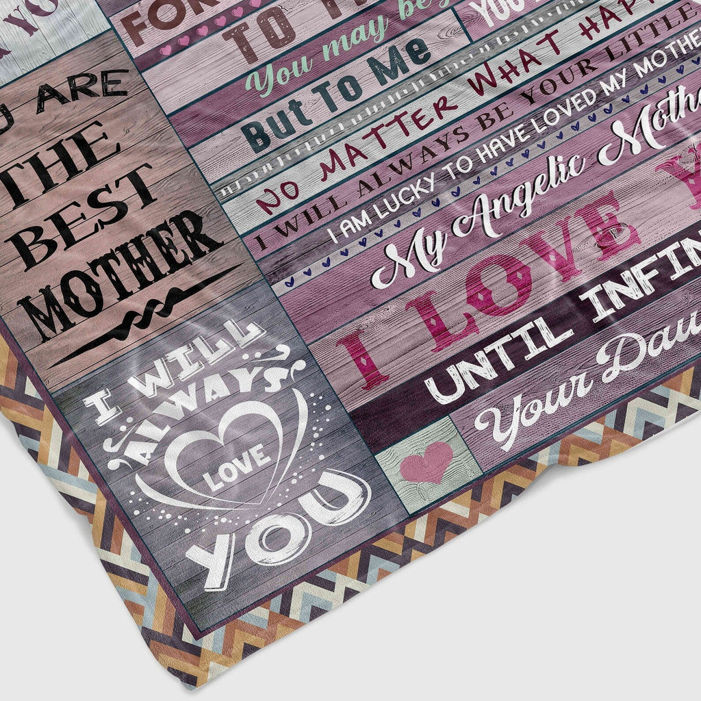 Mom Gift Blanket – From Daughter