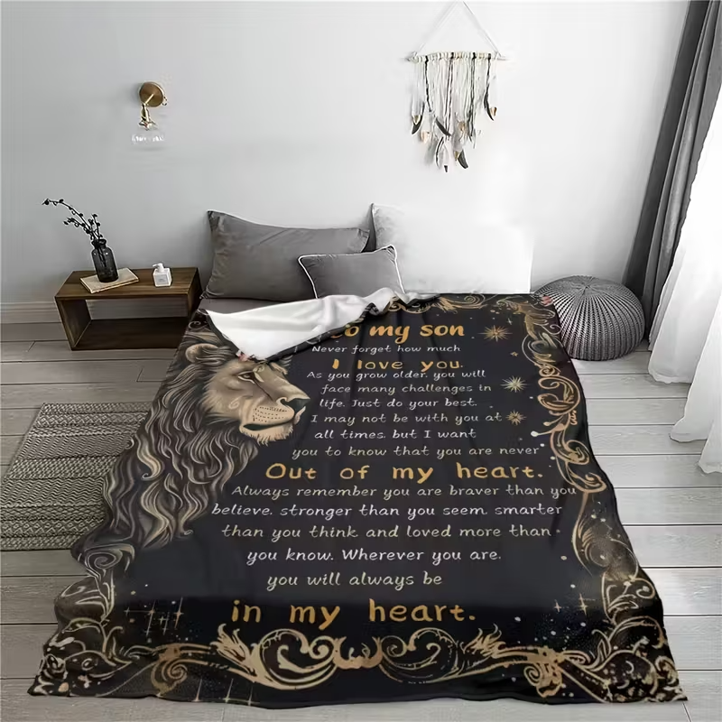 Son Gift Blanket – Sweet Warmth from Dad