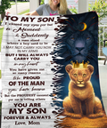 Son Gift Blanket – A Heartfelt Reminder from Mom