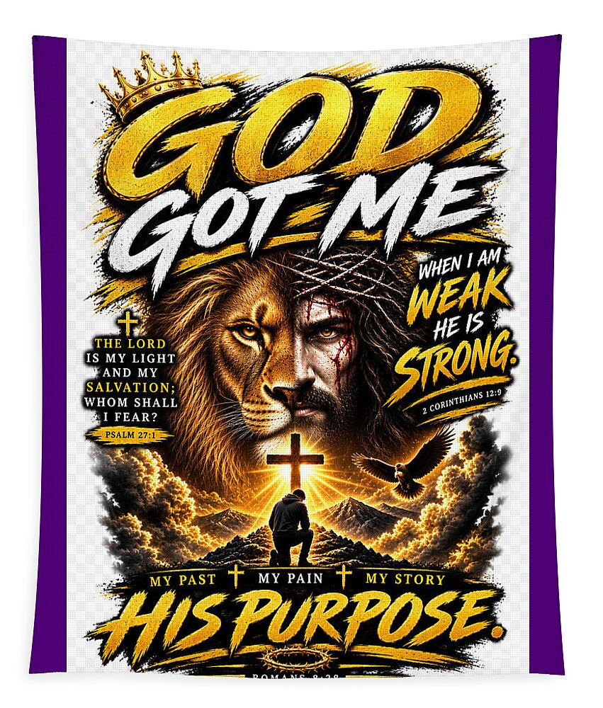 Faith, Strength & Purpose — Christian Tapestry