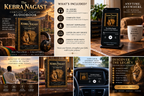 Kebra Nagast audiobook lifestyle and listening mockups