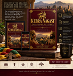 Kebra Nagast Premium Study Edition digital download mockup shown on book, tablet, and phone