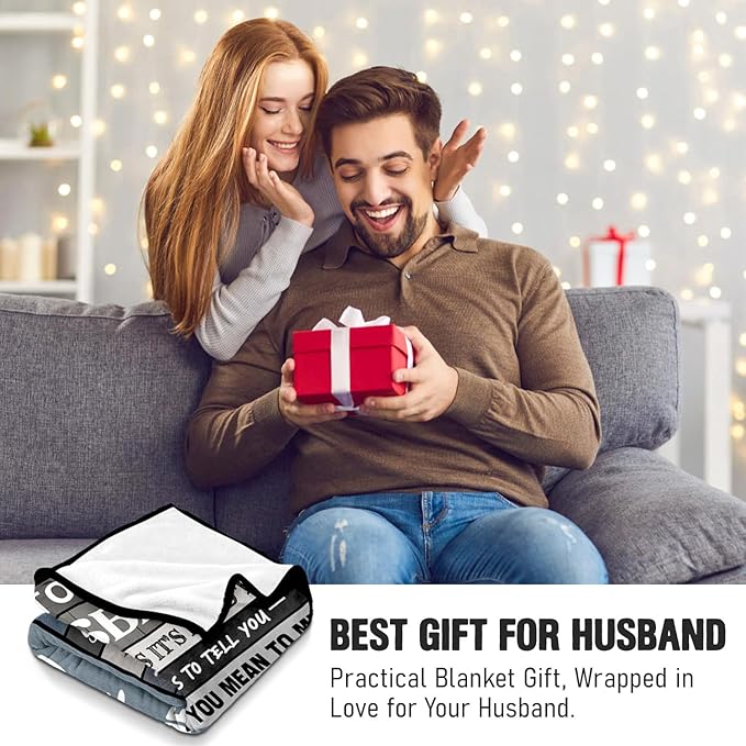Husband Gift Blanket – From Wife