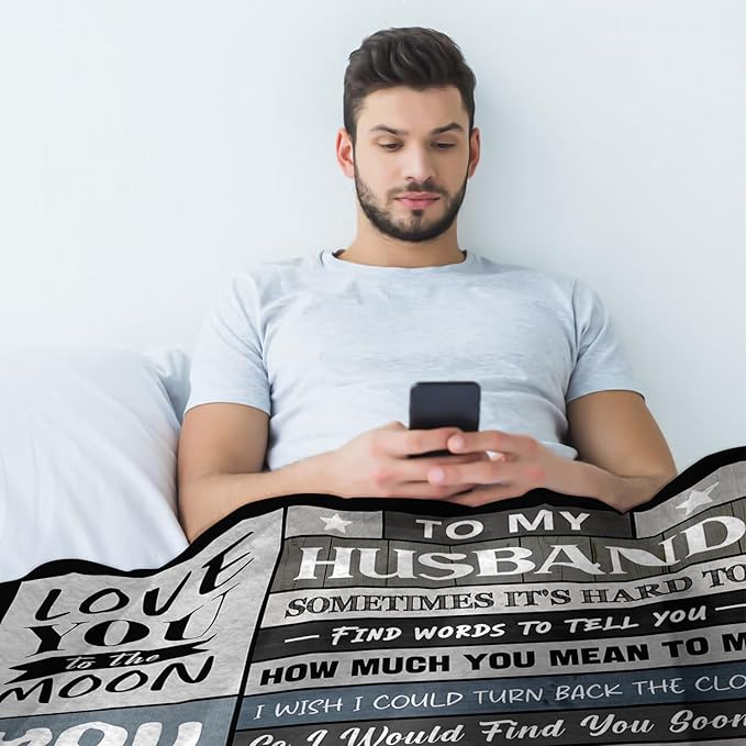 Husband Gift Blanket – From Wife
