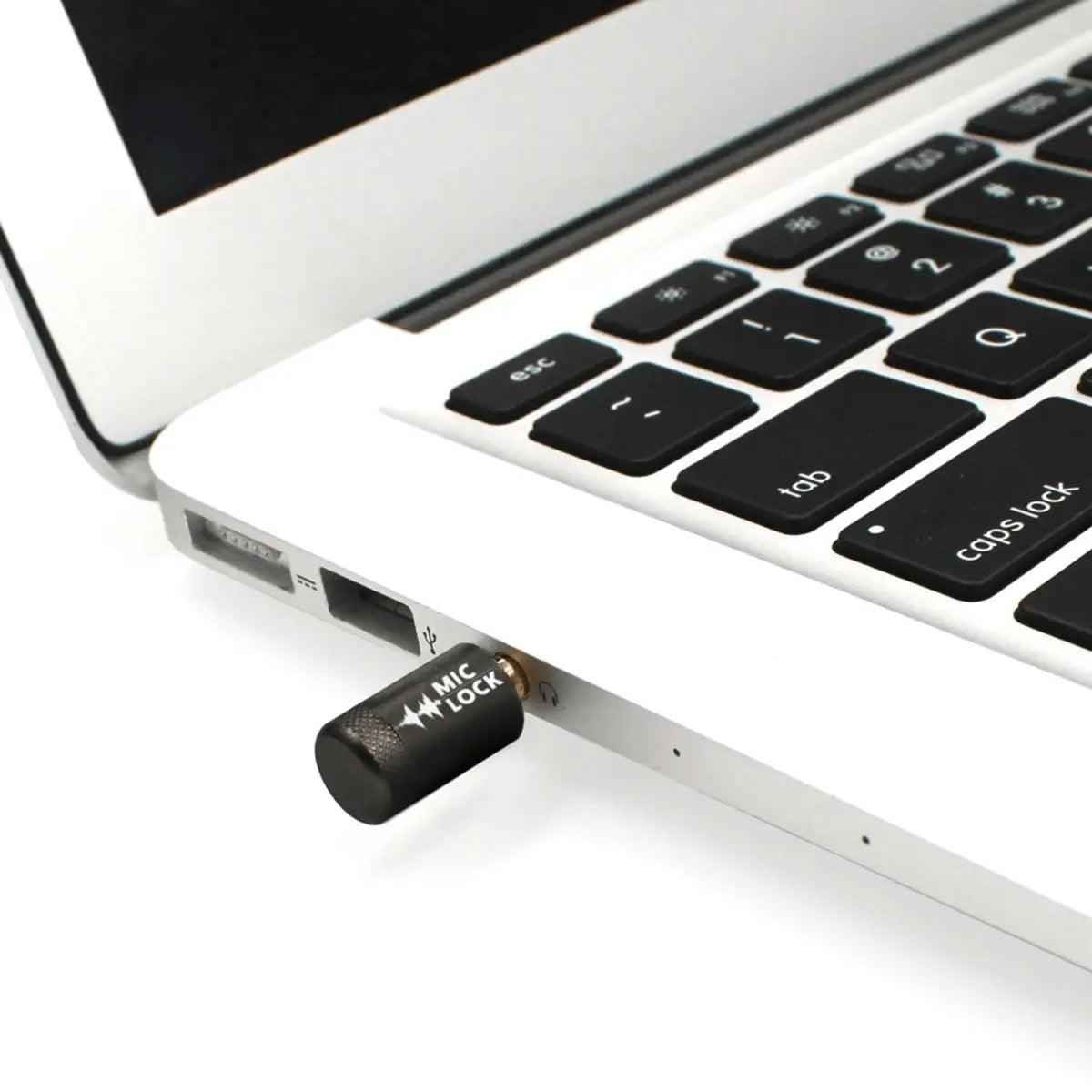 Mic-Lock 3.5mm Microphone Blocker – Plug-and-Play Privacy Protection | Grey