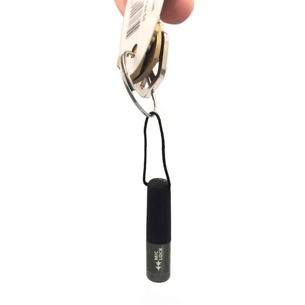 Mic-Lock 3.5mm Microphone Blocker – Plug-and-Play Privacy Protection | Grey